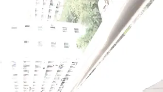 【户外】小情侣周末太疯狂，宿舍阳台做爱真刺激